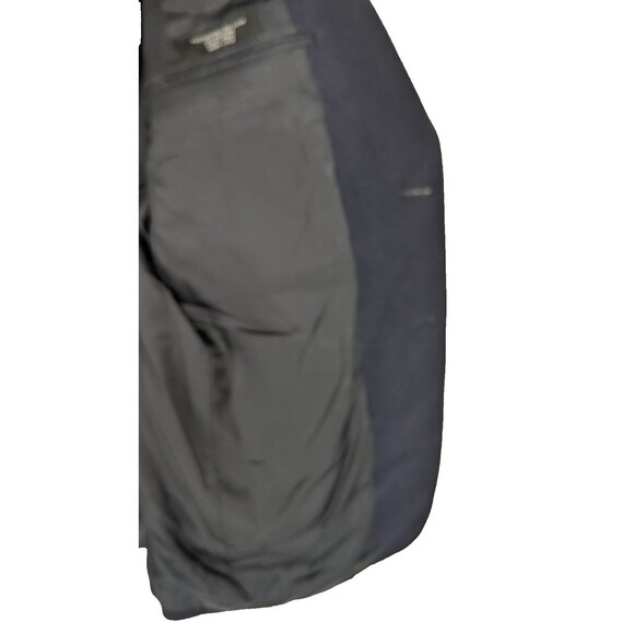 JOS. A. BANK 100% Camel Hair Sports Jacket Blazer SZ Tag 43R Navy Two Button - Picture 10 of 14